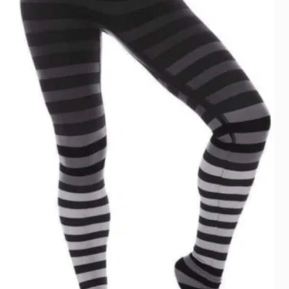 K-Deer Jody Signature Stripe High Rise Leggings - Full Length - Medium